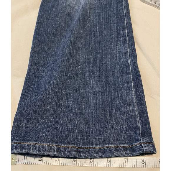 Wrangler Womens Boot Cut Jeans Size 3 Mid Rise Dark Denim Cowgirl Western Y2K - Picture 13 of 13